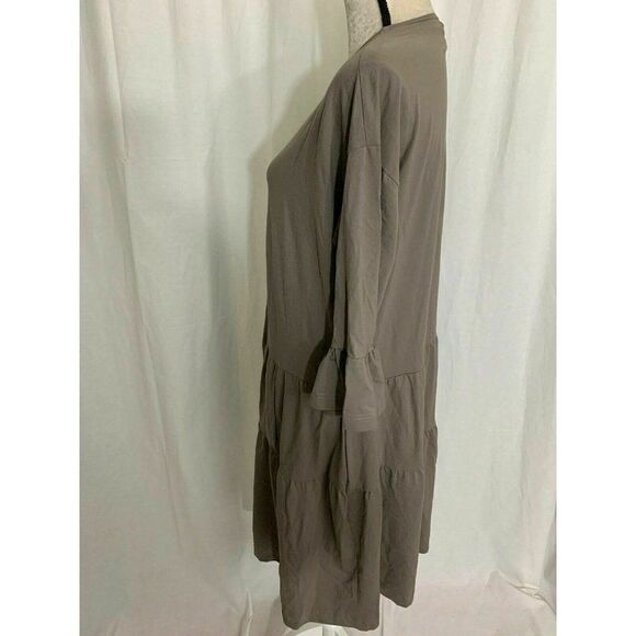 Go Couture Crew Neck Long sleeve midi dress - Picture 3 of 6